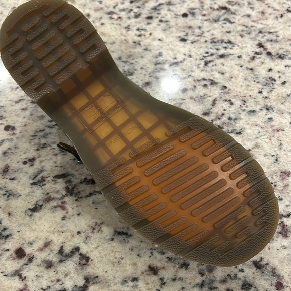 Doc Martens 12916 Mary Jane Black Leather Shoes w/Double Buckle US Women’s Sz 10 - Picture 2 of 3